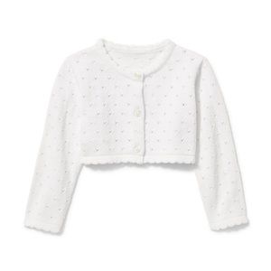 Janie and Jack Pointelle Cardigan, 18-24M - NWT